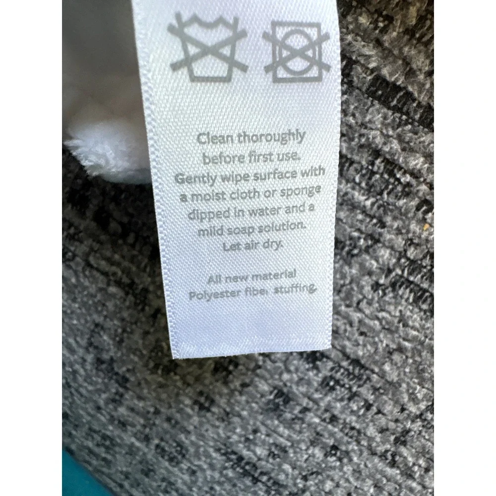 Carters Gray Elephant Chevron Baby Security Blanket Lovey Plush 67258 New